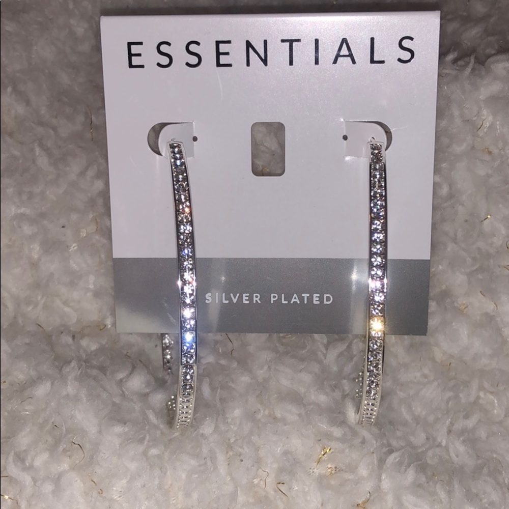 Beautiful SPARKLING hoops 💎